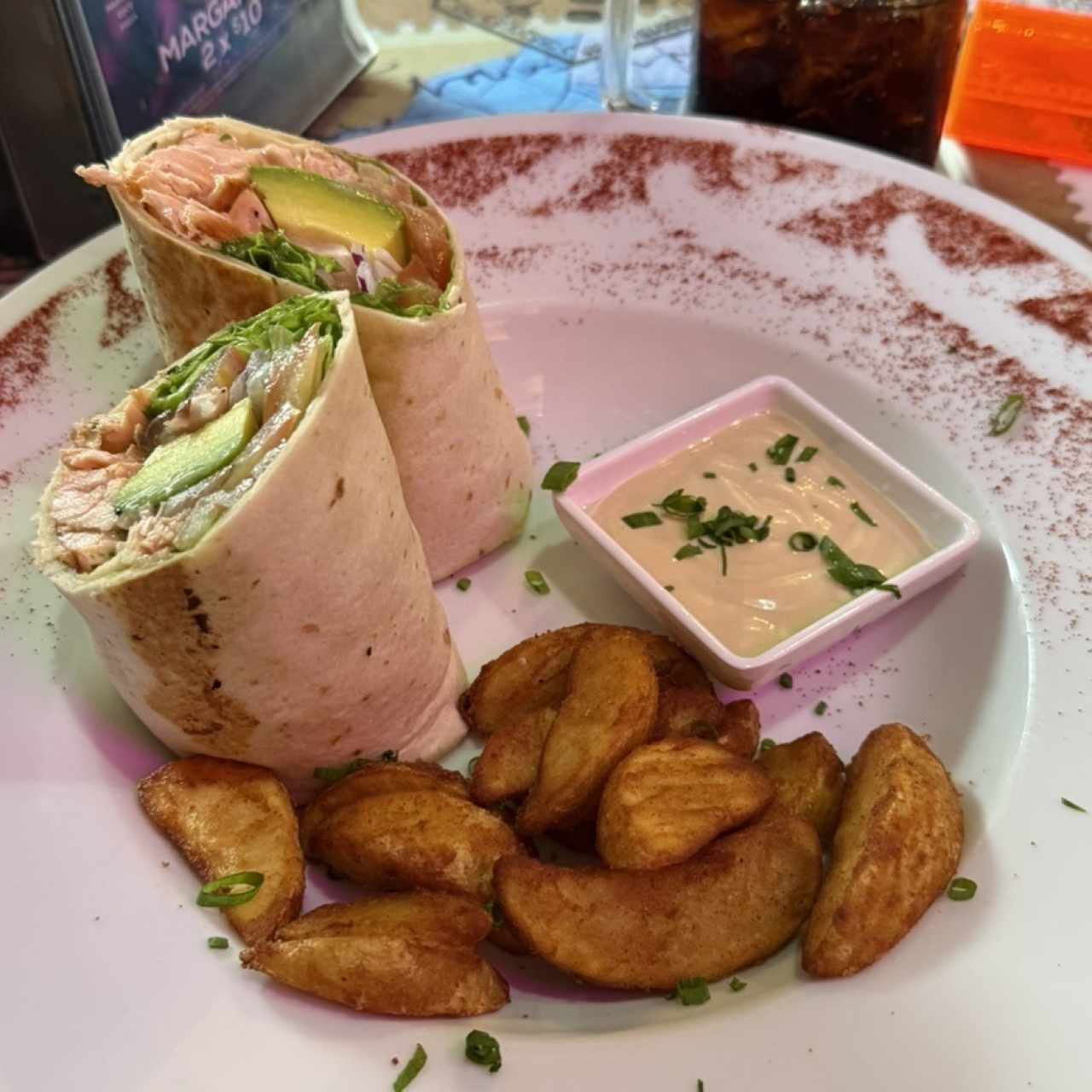 Wraps Saludables - Wrap de Salmón