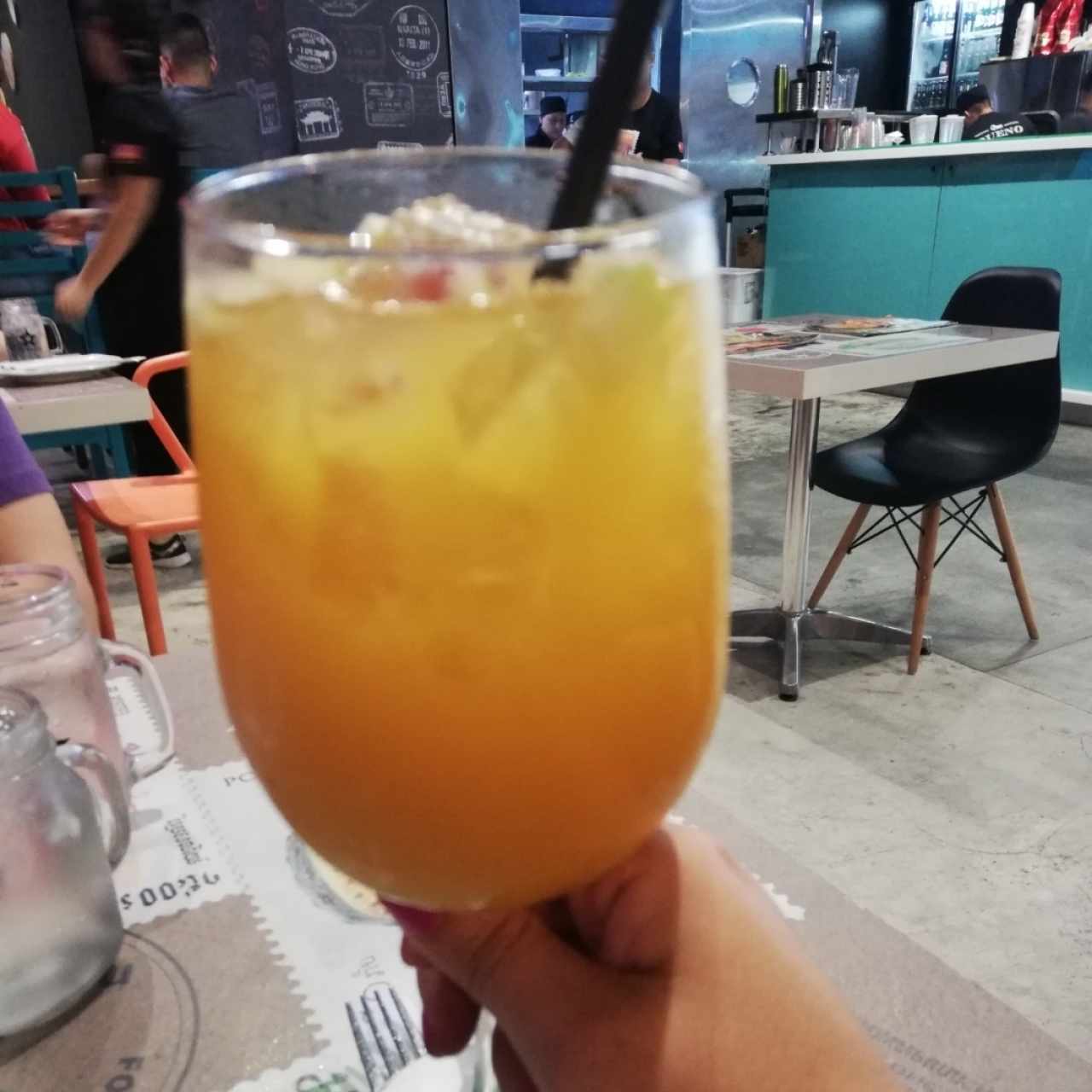 Seductores cocteles - Sangría de mango