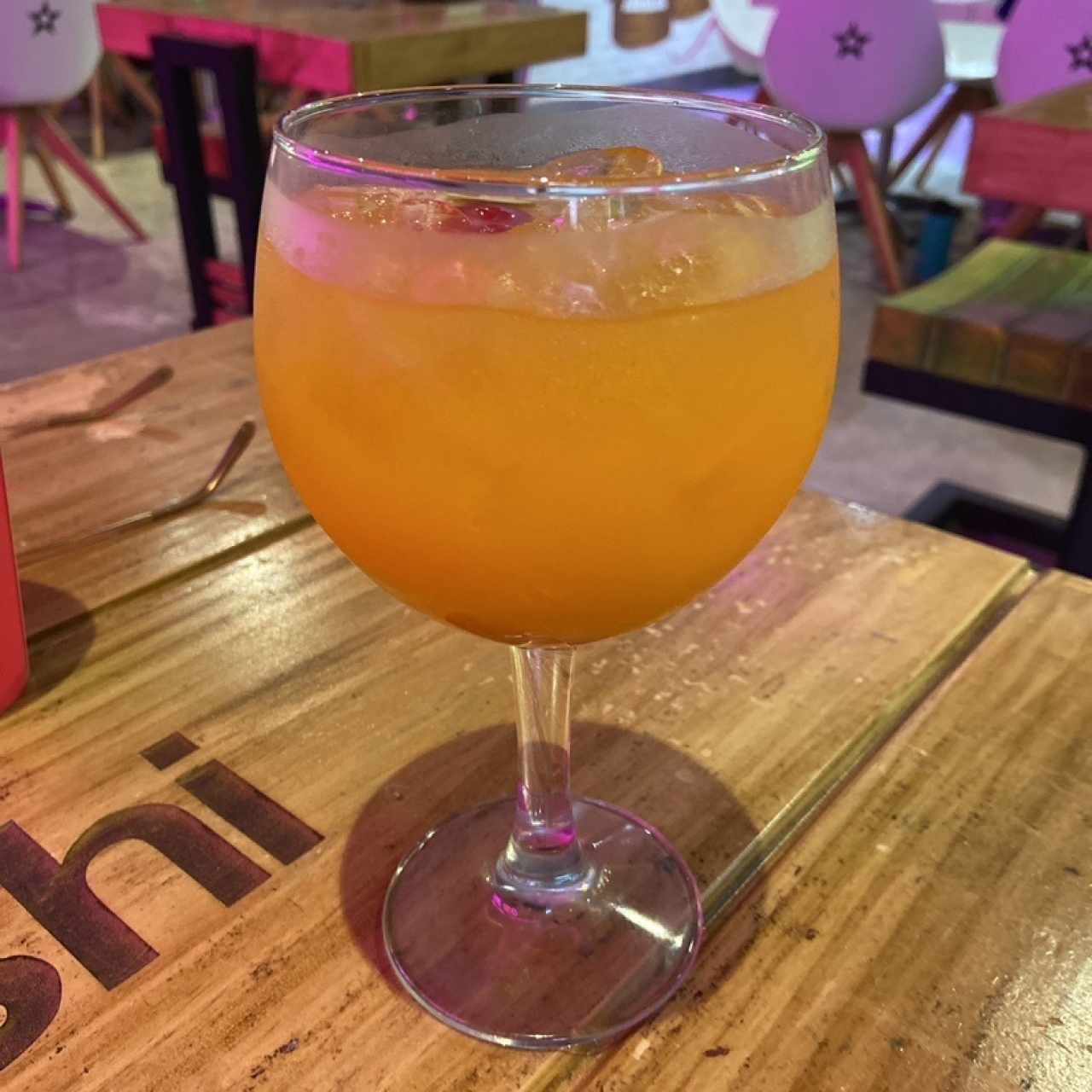 Sangría de mango