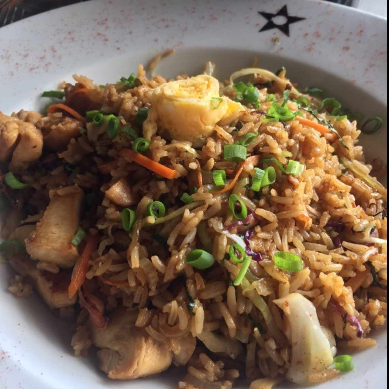Arroz Mandarin con Pollo