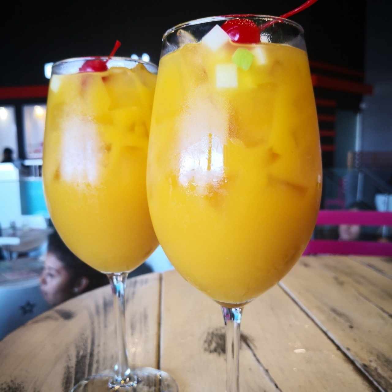 Seductores cocteles - Sangría de mango