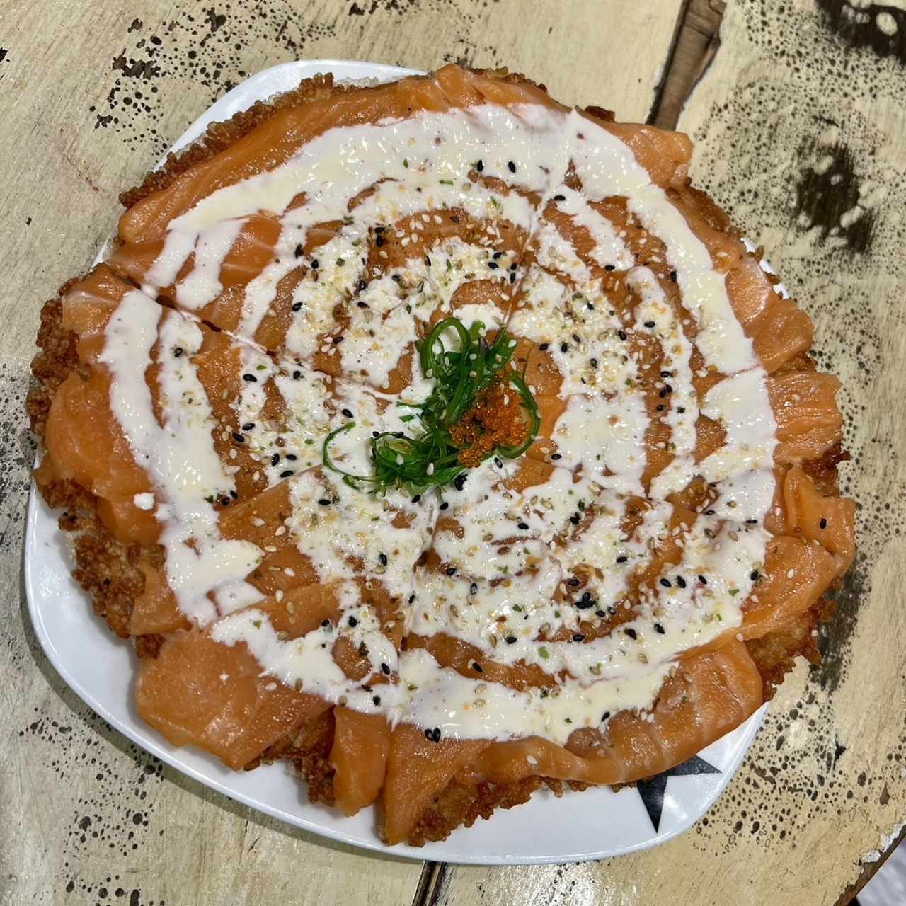 Pizza de Salmón Ahumado