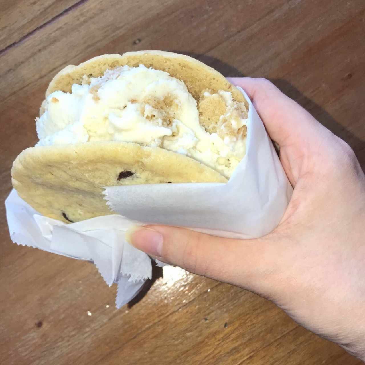 galleta de sanwich con helado