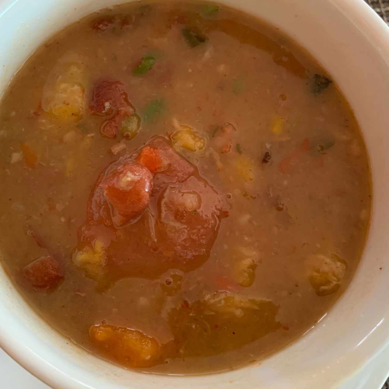 sopa de poroto 