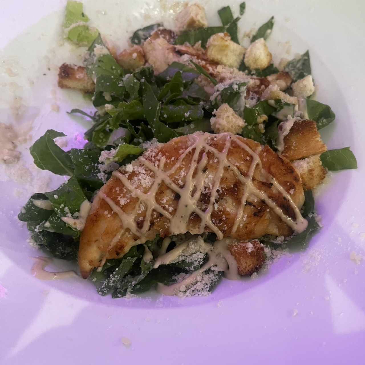 Ensalada Cesar con Pollo