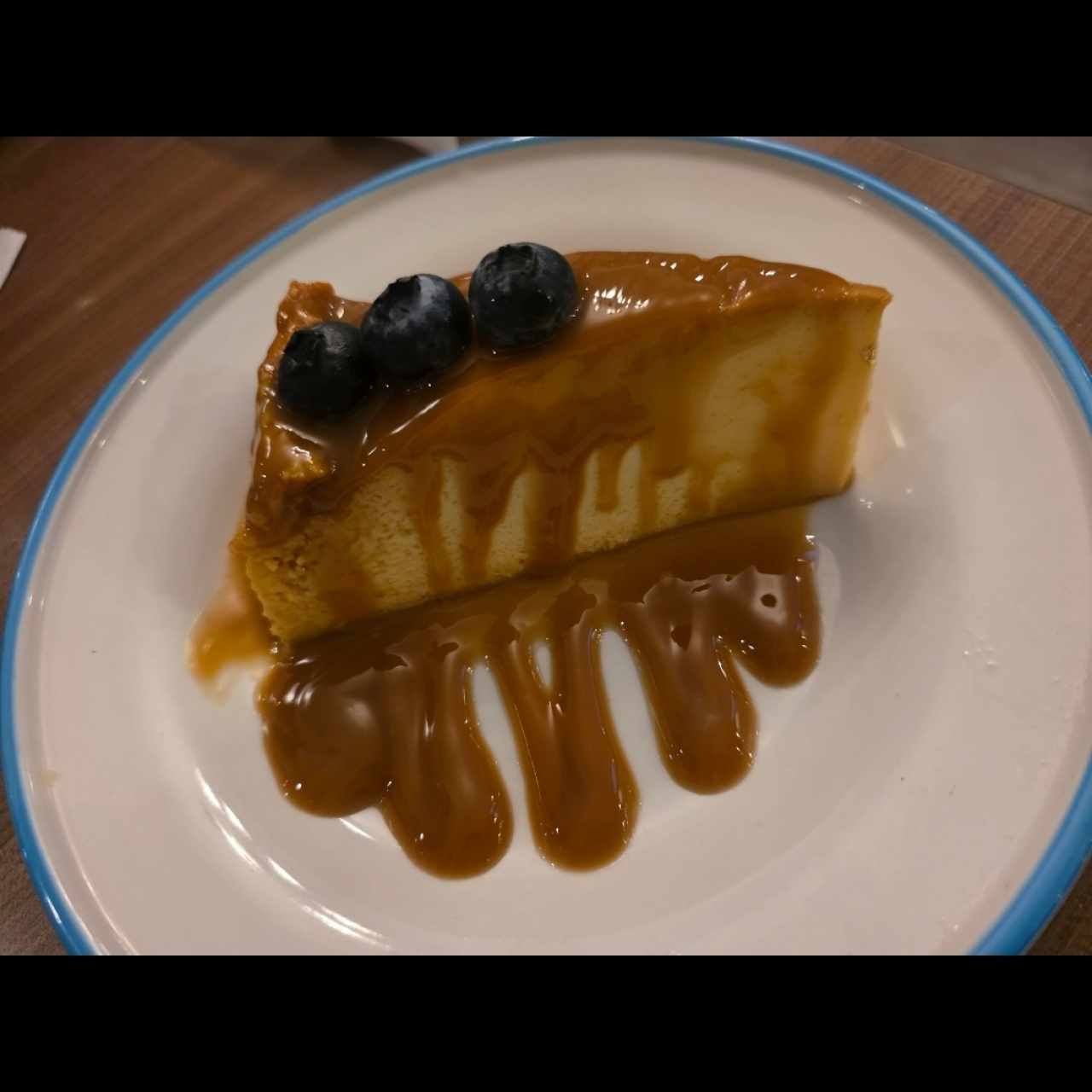 Flan de la casa