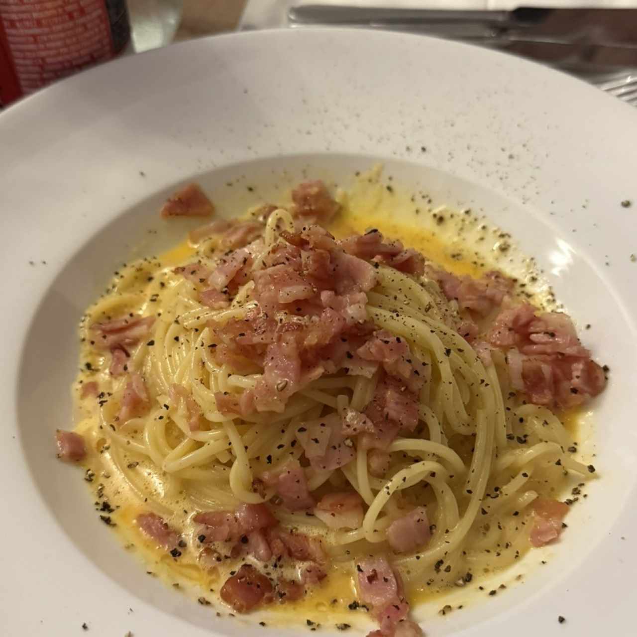 Spaqhetti alla carbonara
