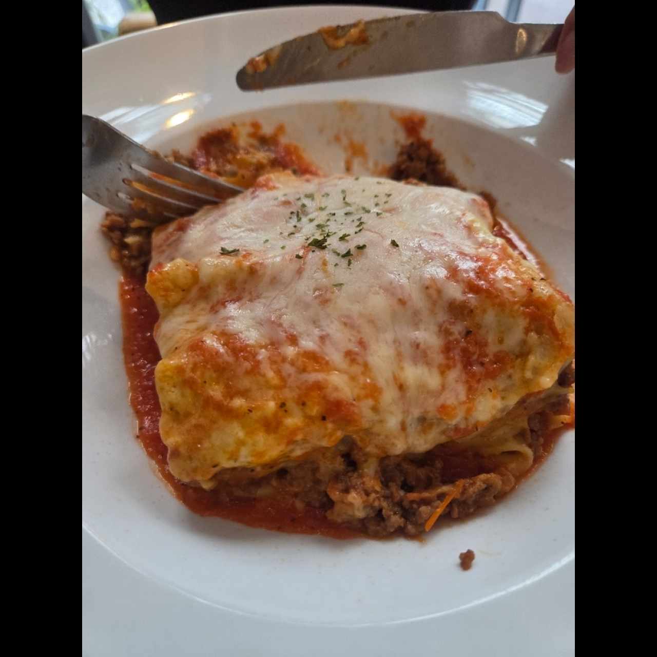 lasaña de Carne