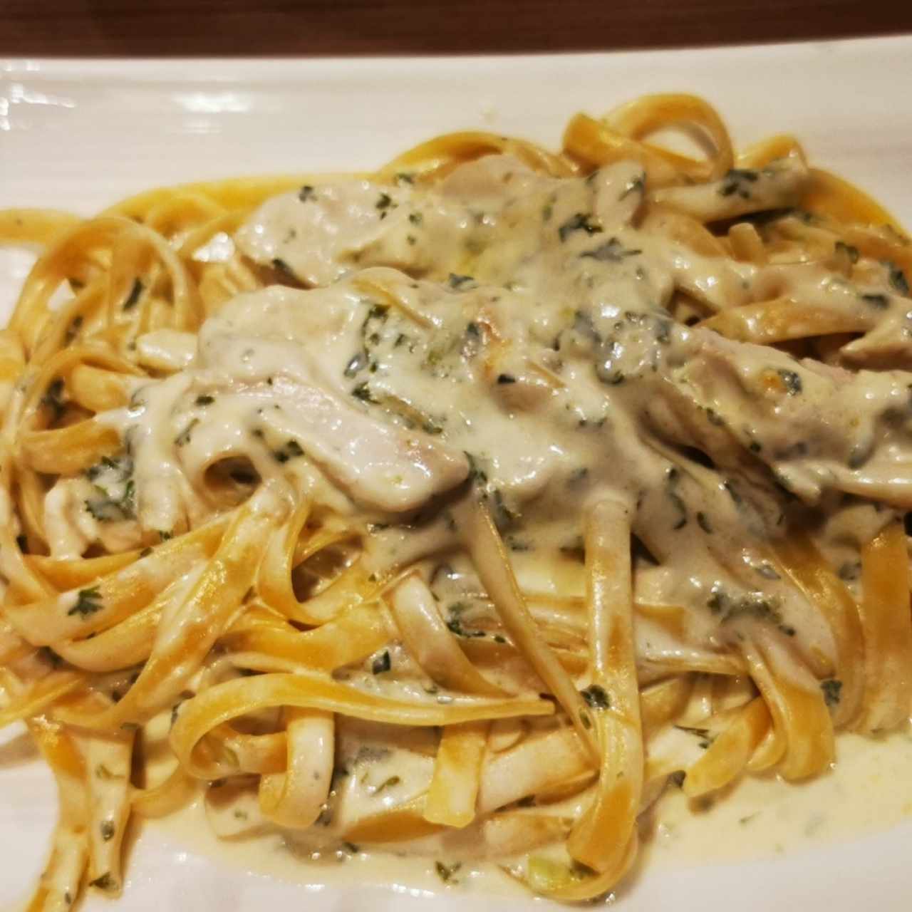 Fetuccini alfredo