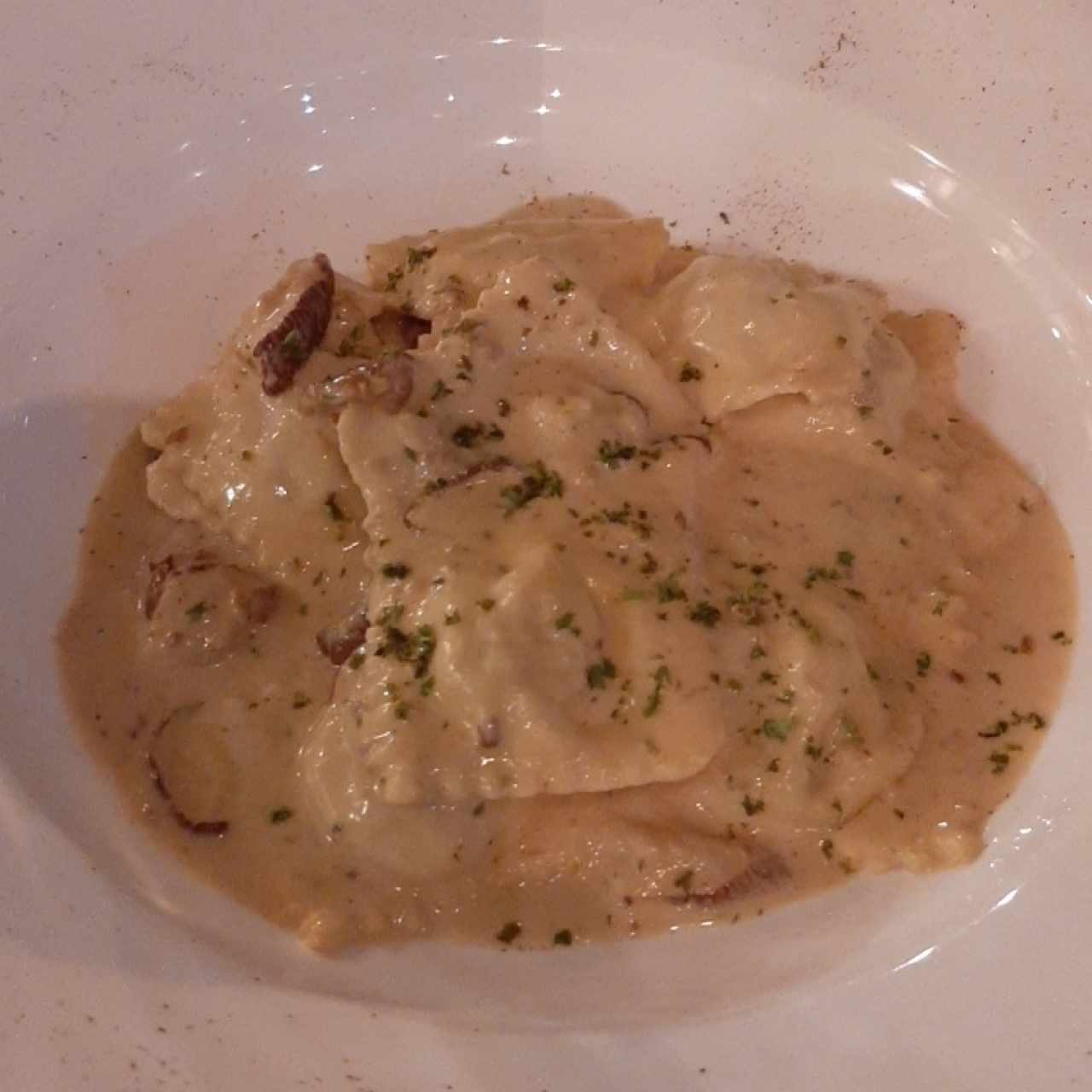 Ravioli di Ricotta al Tartufo