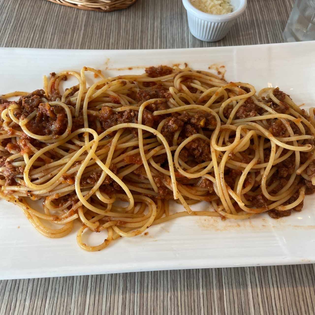 Spaghetti bologñesa
