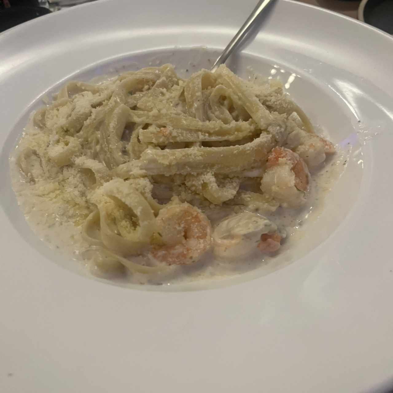 Pasta de camarones