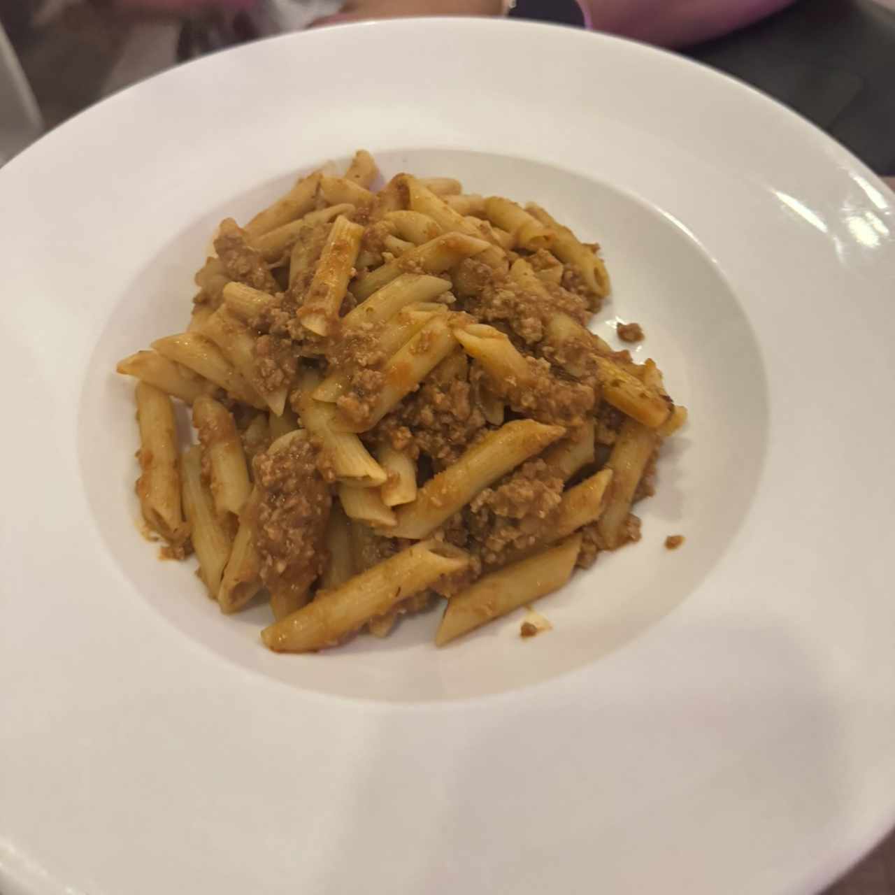 Penne a la Bolognesa