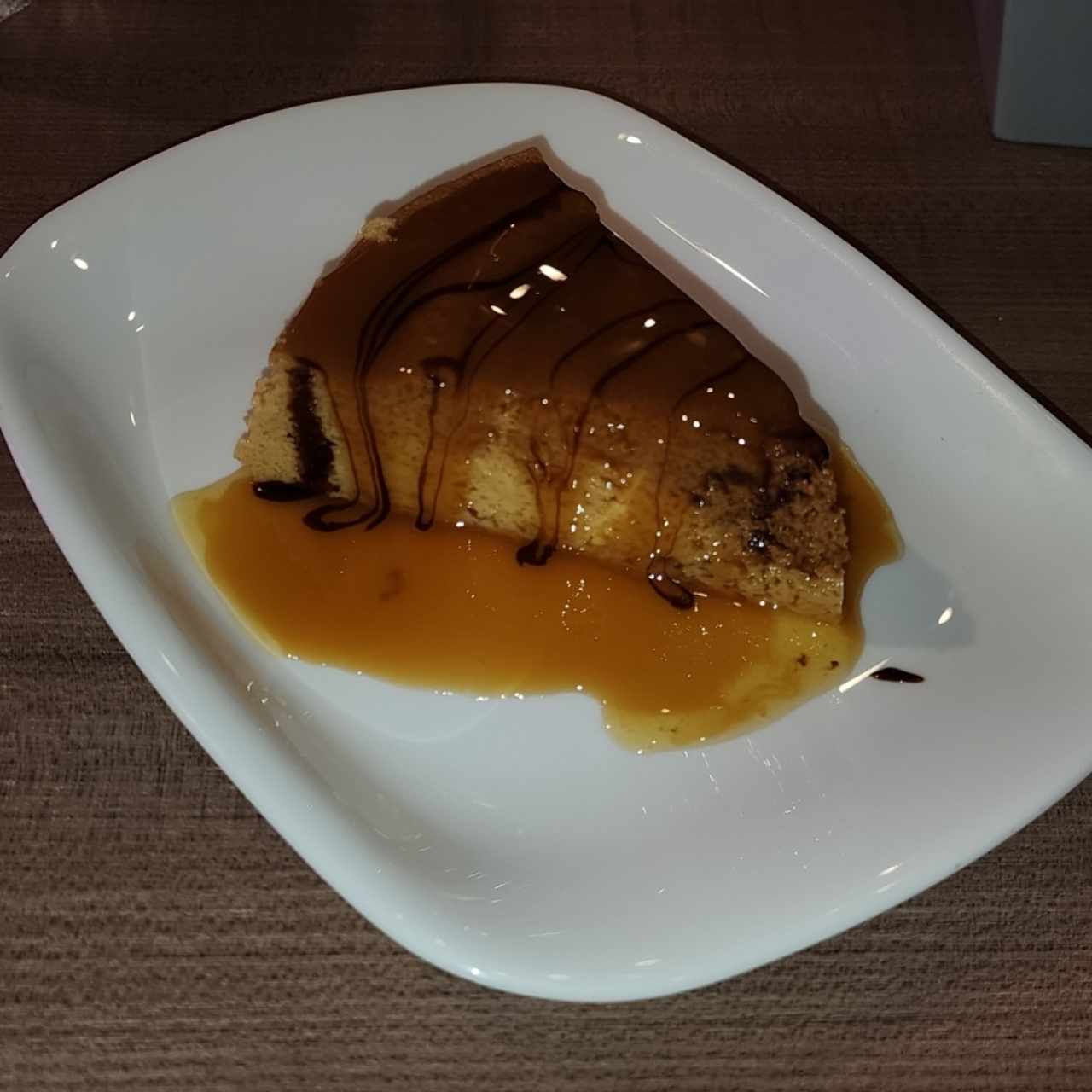 Flan de la casa