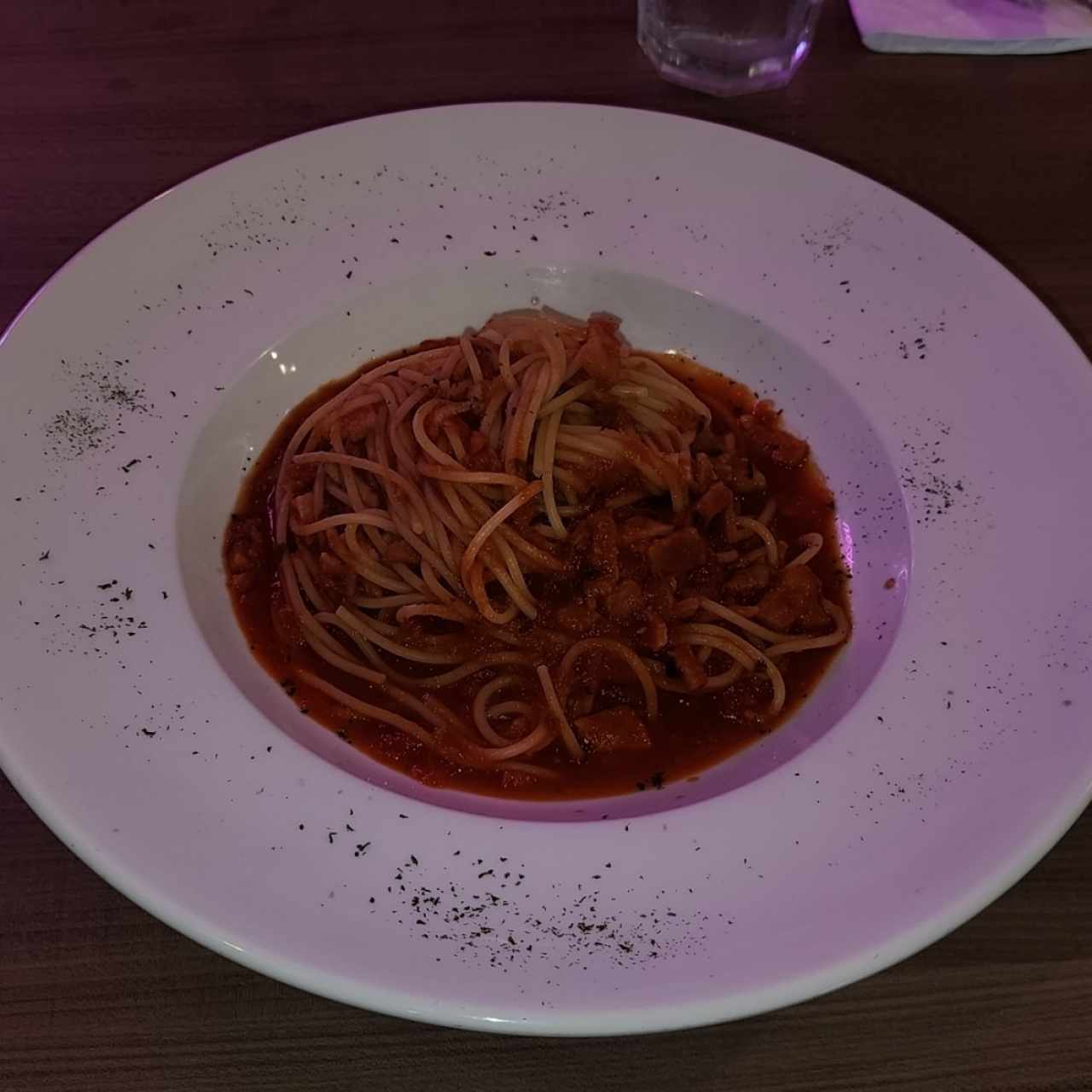 Spaghetti Amatraciana