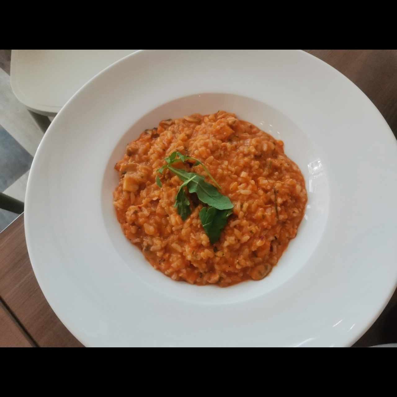 risotto funghi salmone