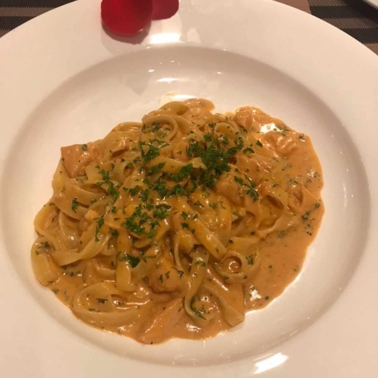 pasta con salmon
