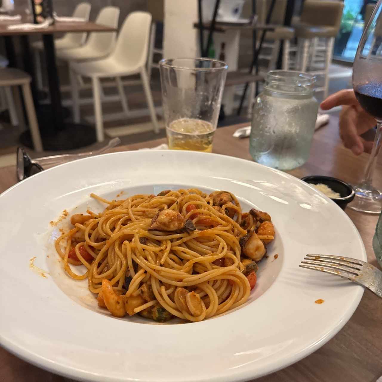 Spaghetti scoglio