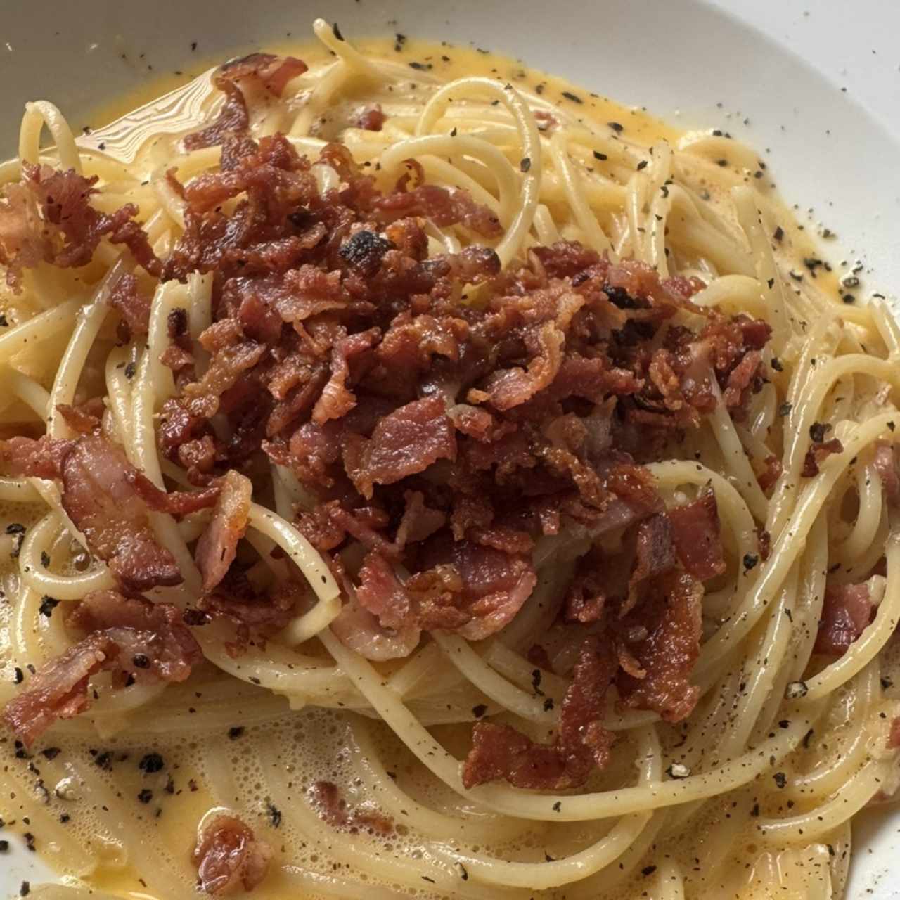 Spaghetti carbonara