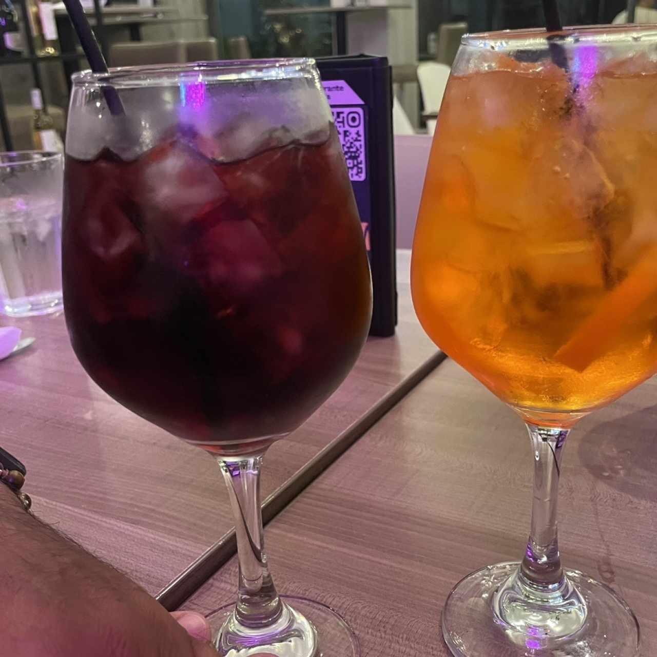 Sangria y aperol 