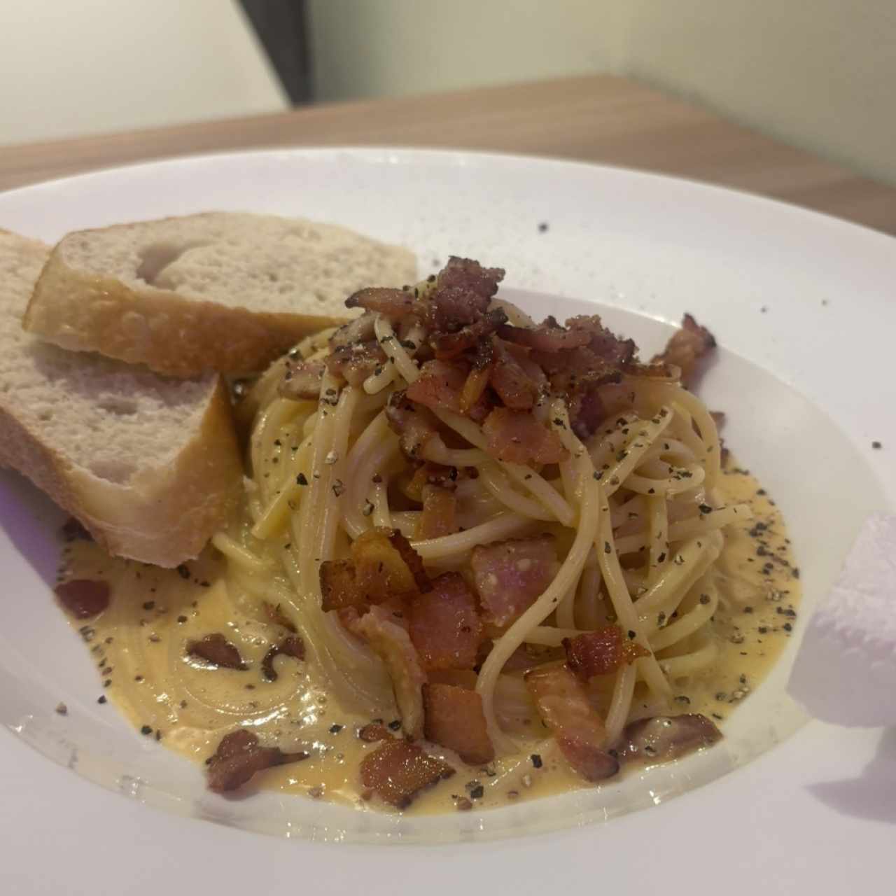 Pasta carbonara