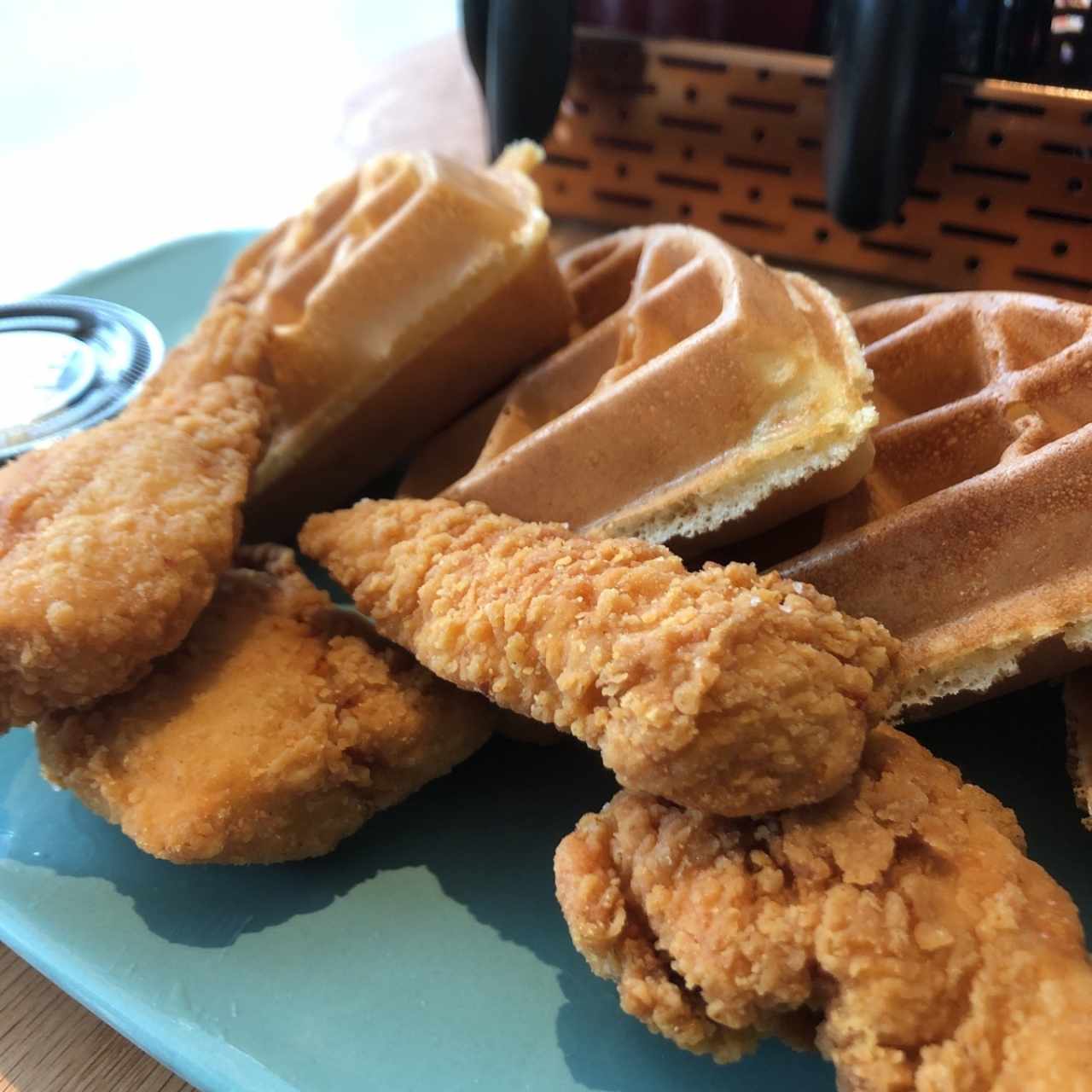 chicken & waffles!