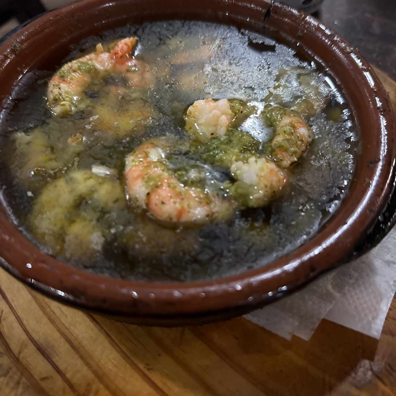 Mariscos - Gambas al ajillo