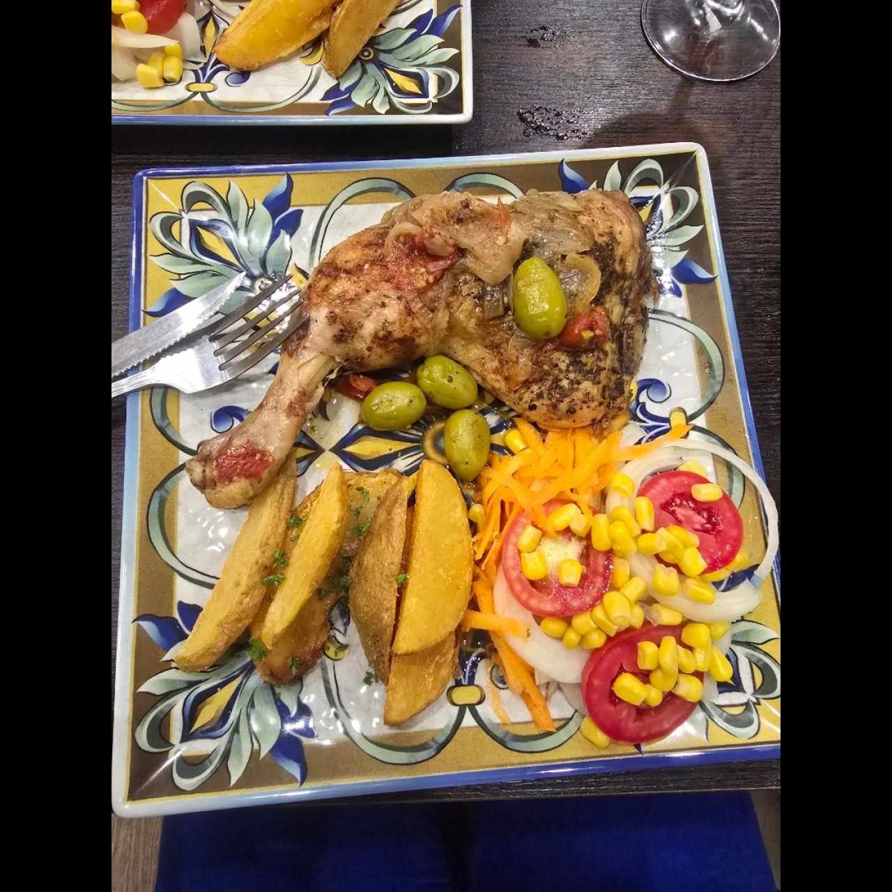 pollo mediterráneo 