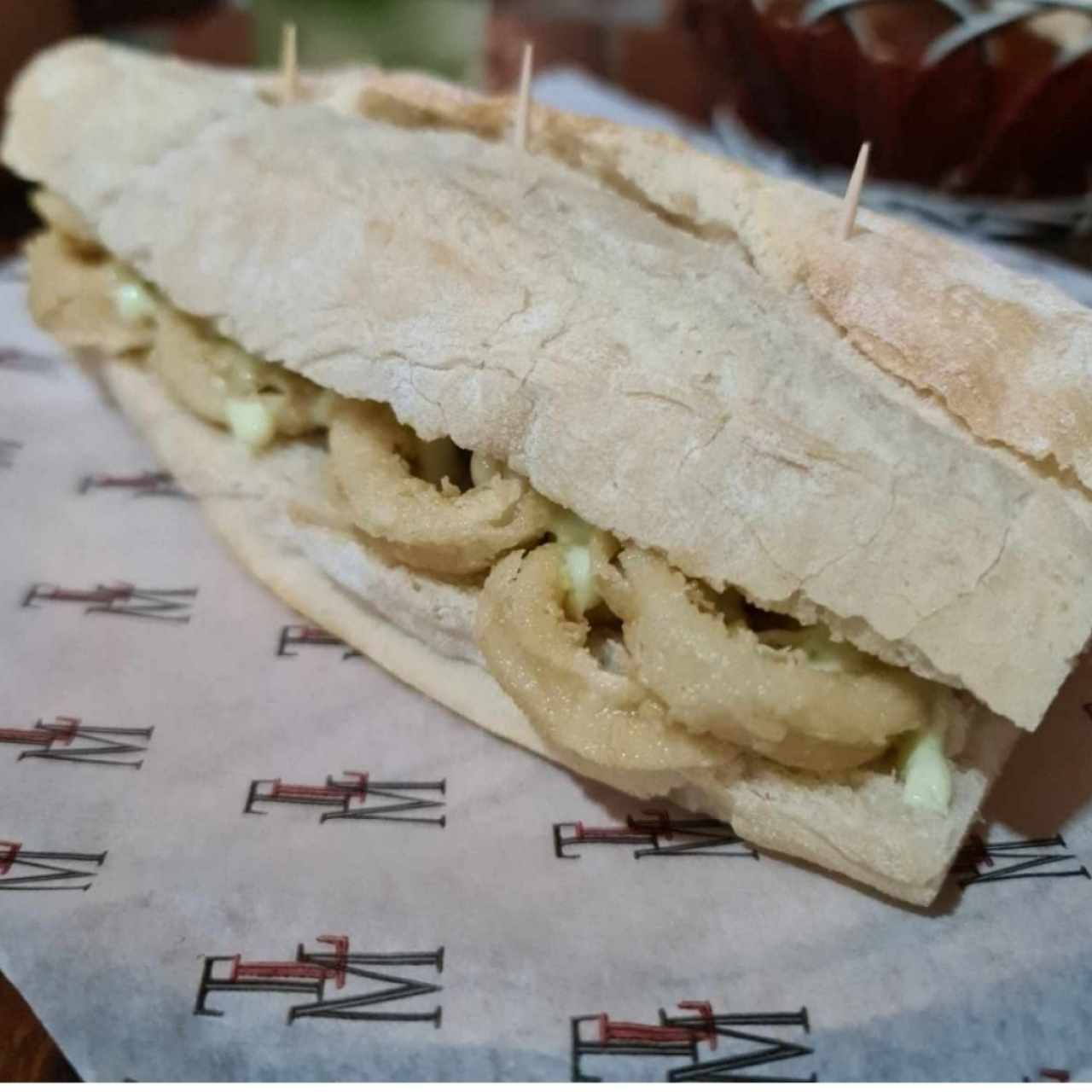 bocadillo de calamar