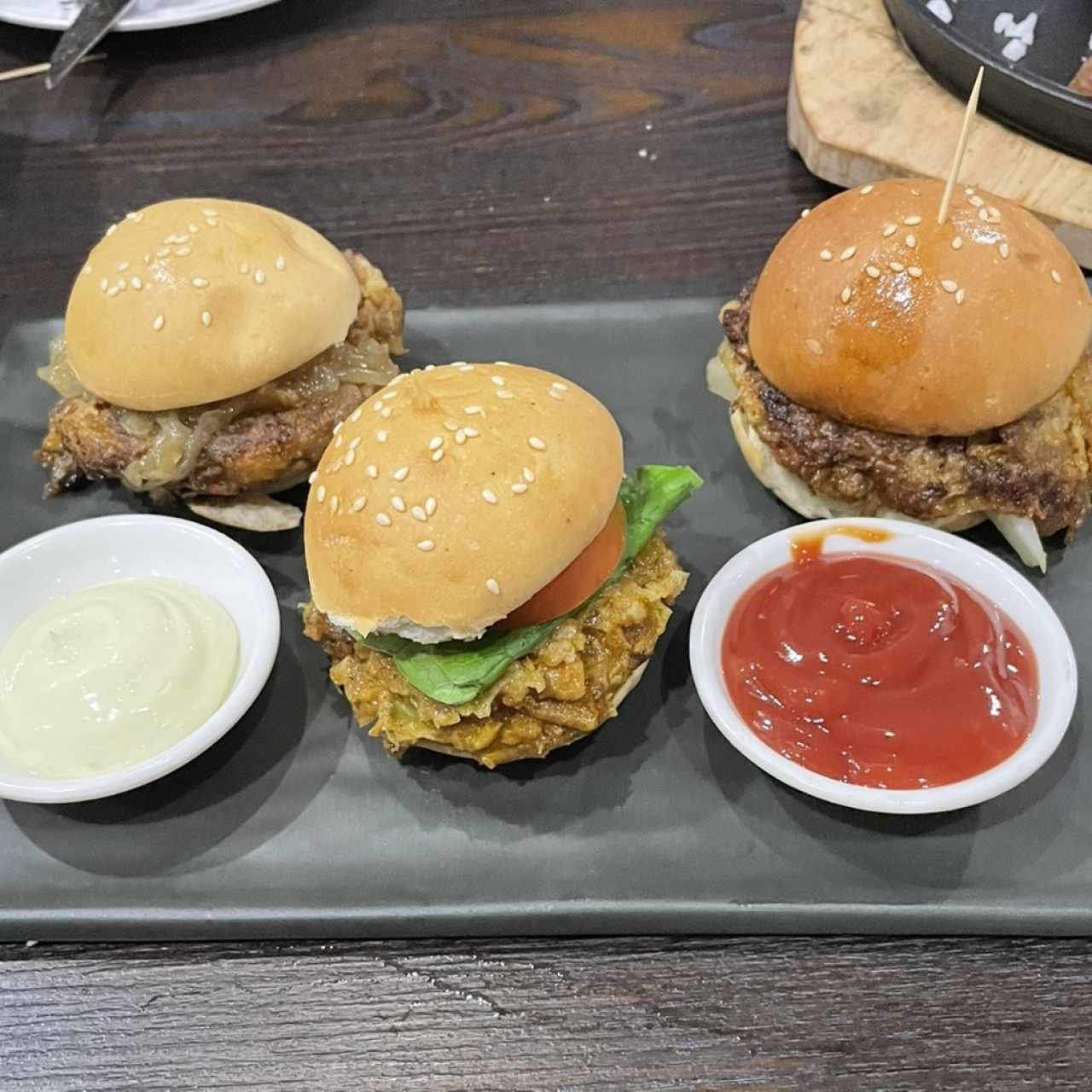 Hamburguesa de rabo de toro