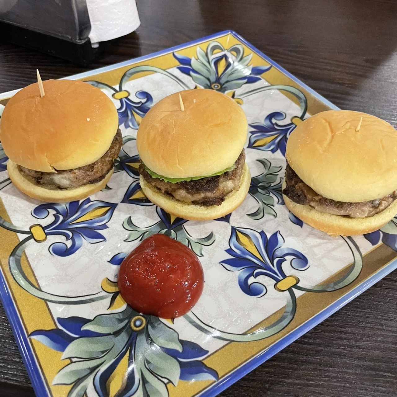Hamburguesa de rabo de toro