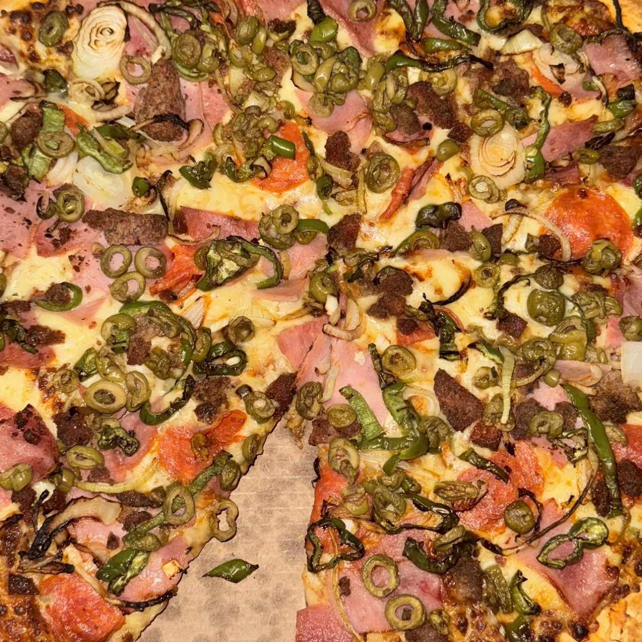 Pizza especial del Golf