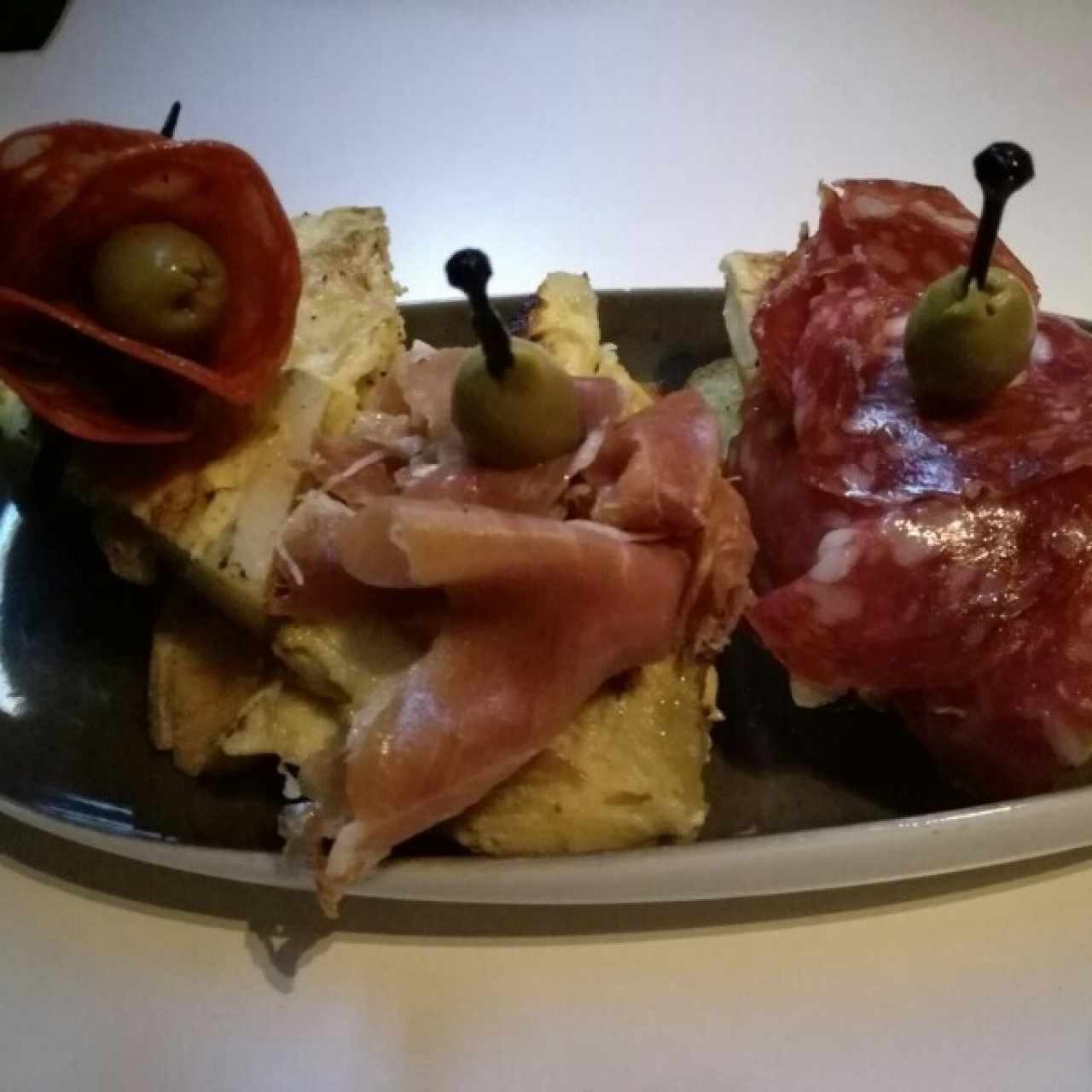 Entradas - Montaditos de tortilla