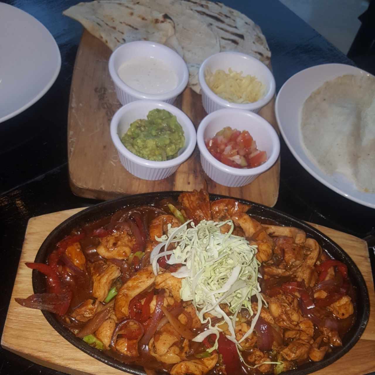 Platos Fuertes - Fajitas (2 Personas) Pollo
