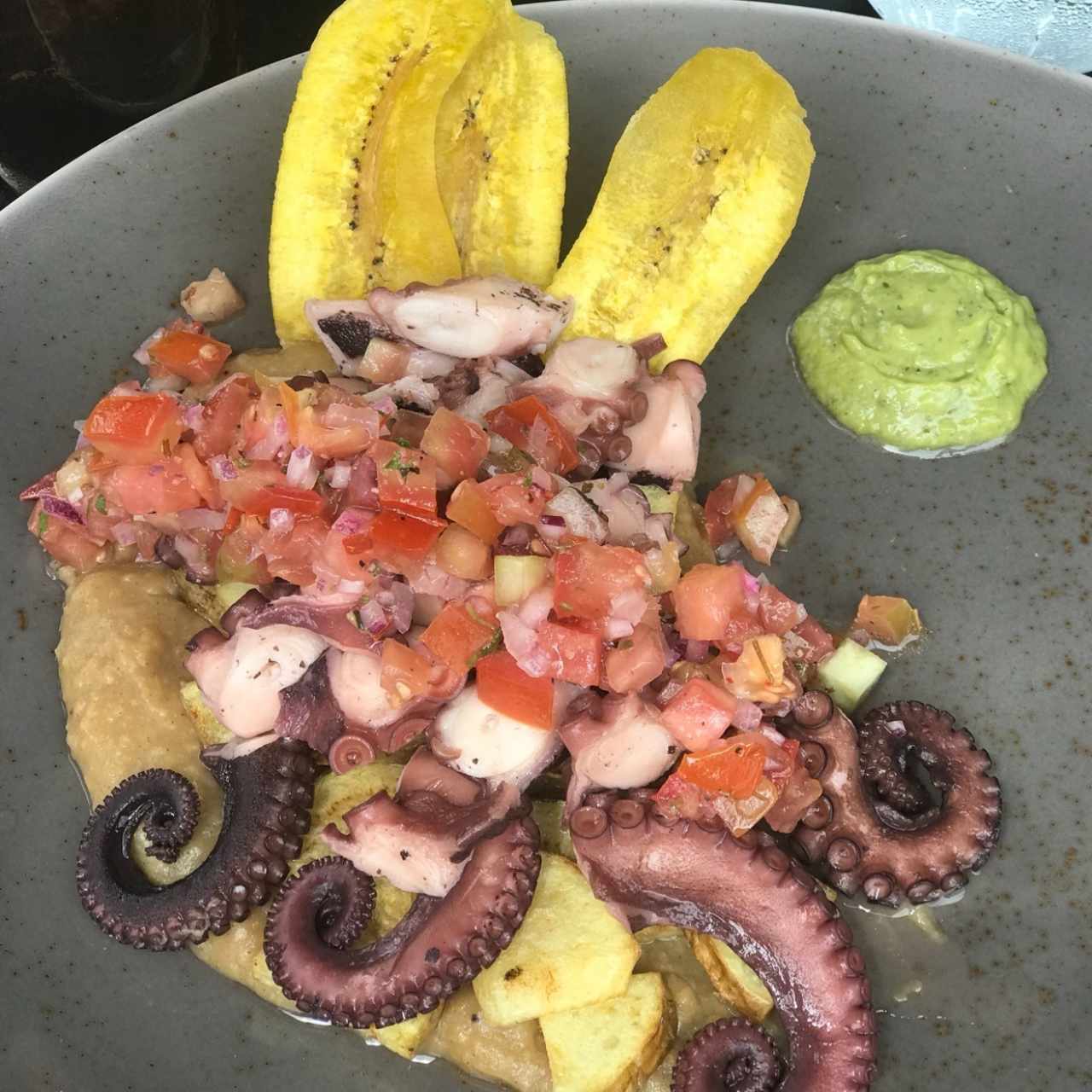 Platos Fuertes - Pulpo Caribeño