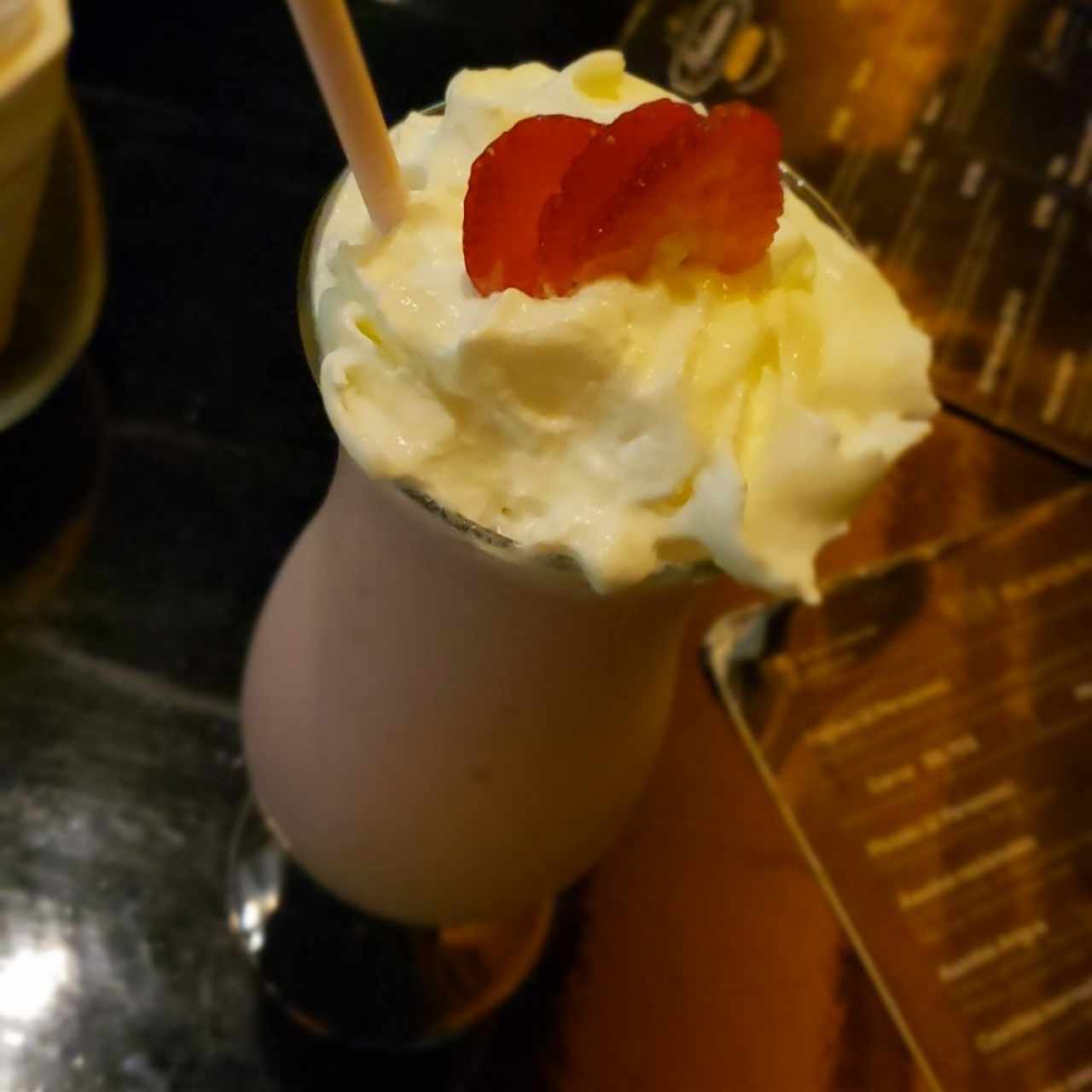 milshake de fresa