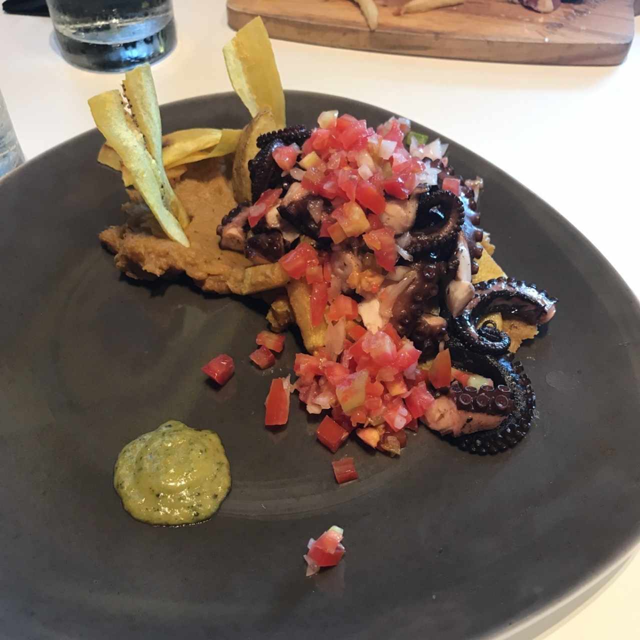 Platos Fuertes - Pulpo Caribeño