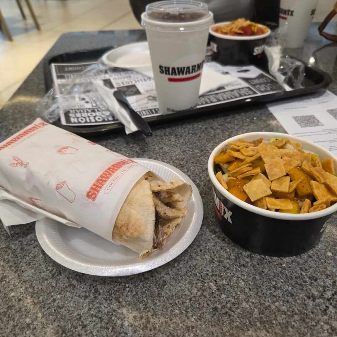 Sándwiches - Shawarma Mixto