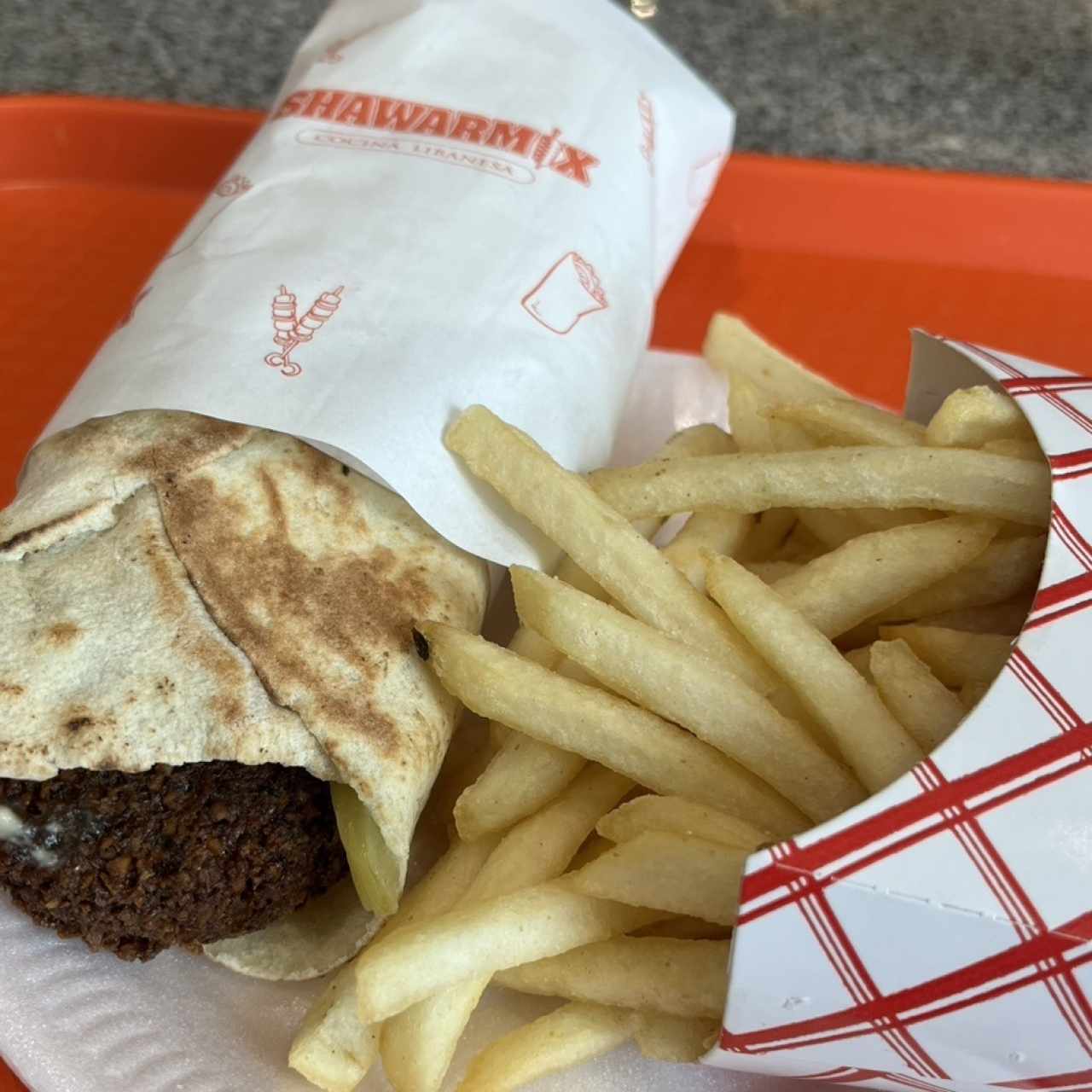 Sándwiches - Sándwich de Falafel