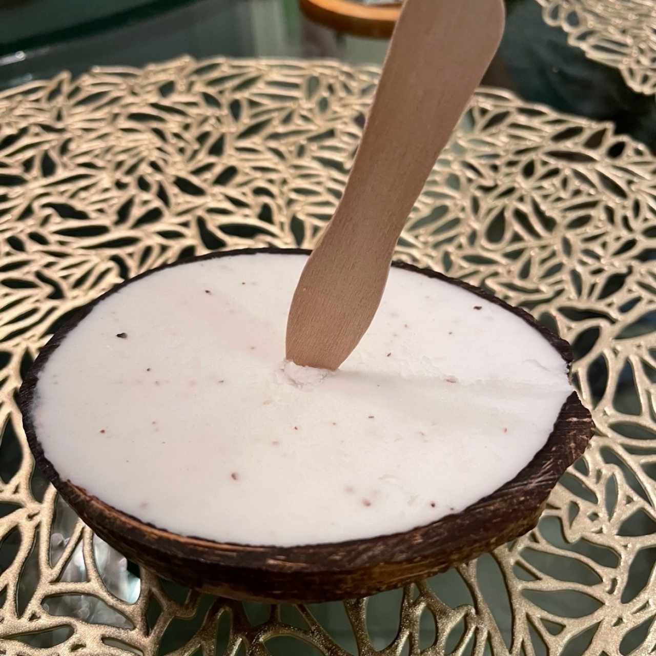 Helado de coco vegano 160z