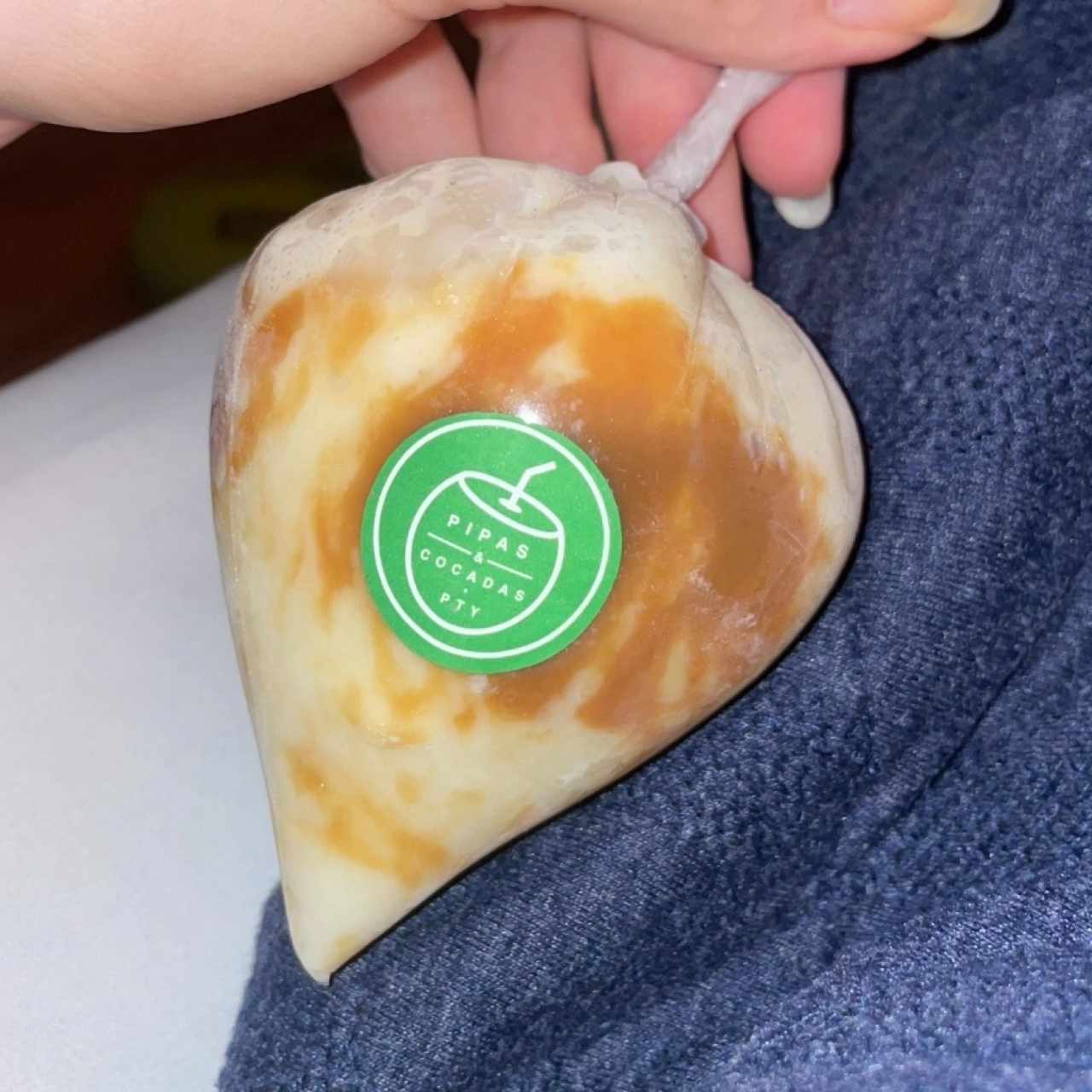 Helado de coco con Dulce de Leche (200 g)