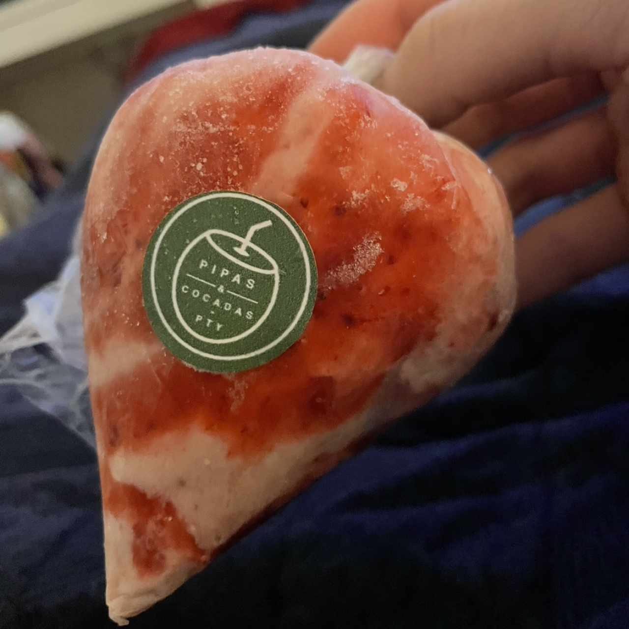 Helado de coco con Fresa (200 g)