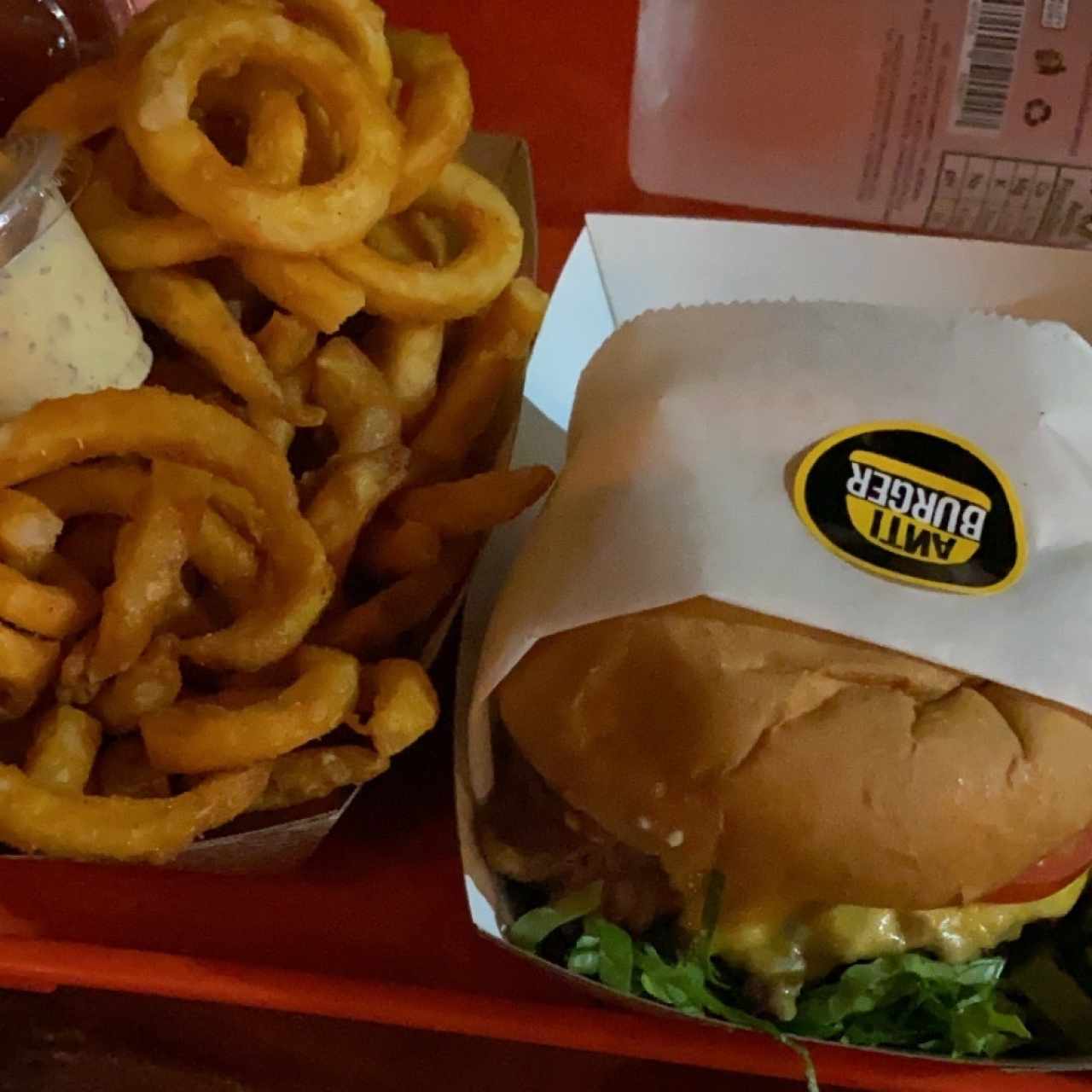 hamburguesa sencilla de queso 