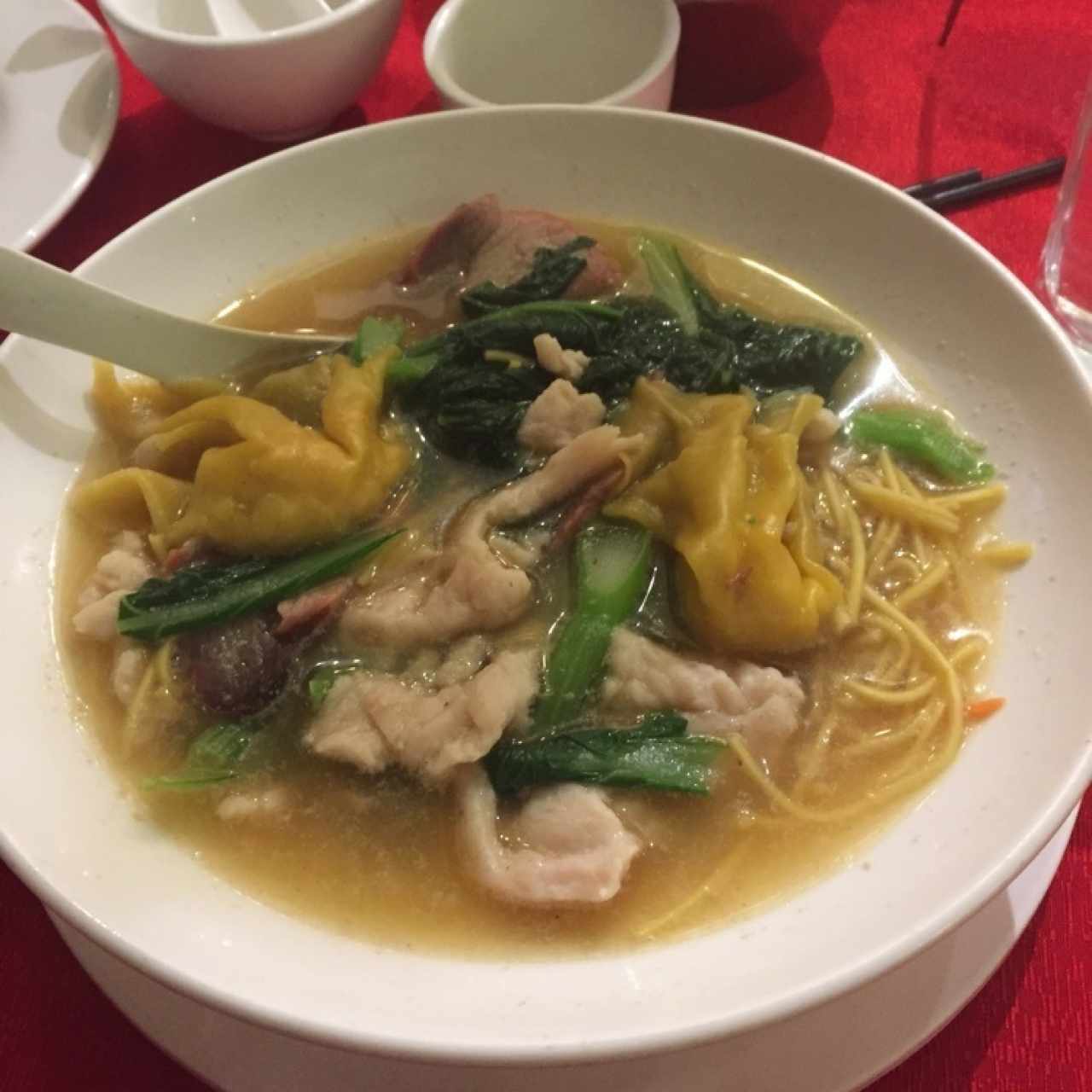 sopa de wanton 