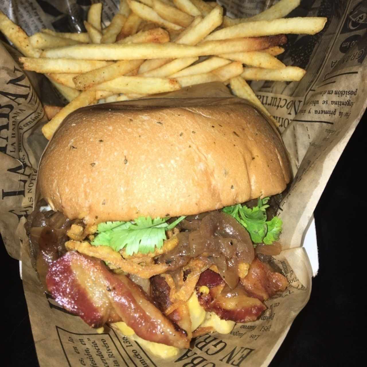 Hamburguesa La Putin.
