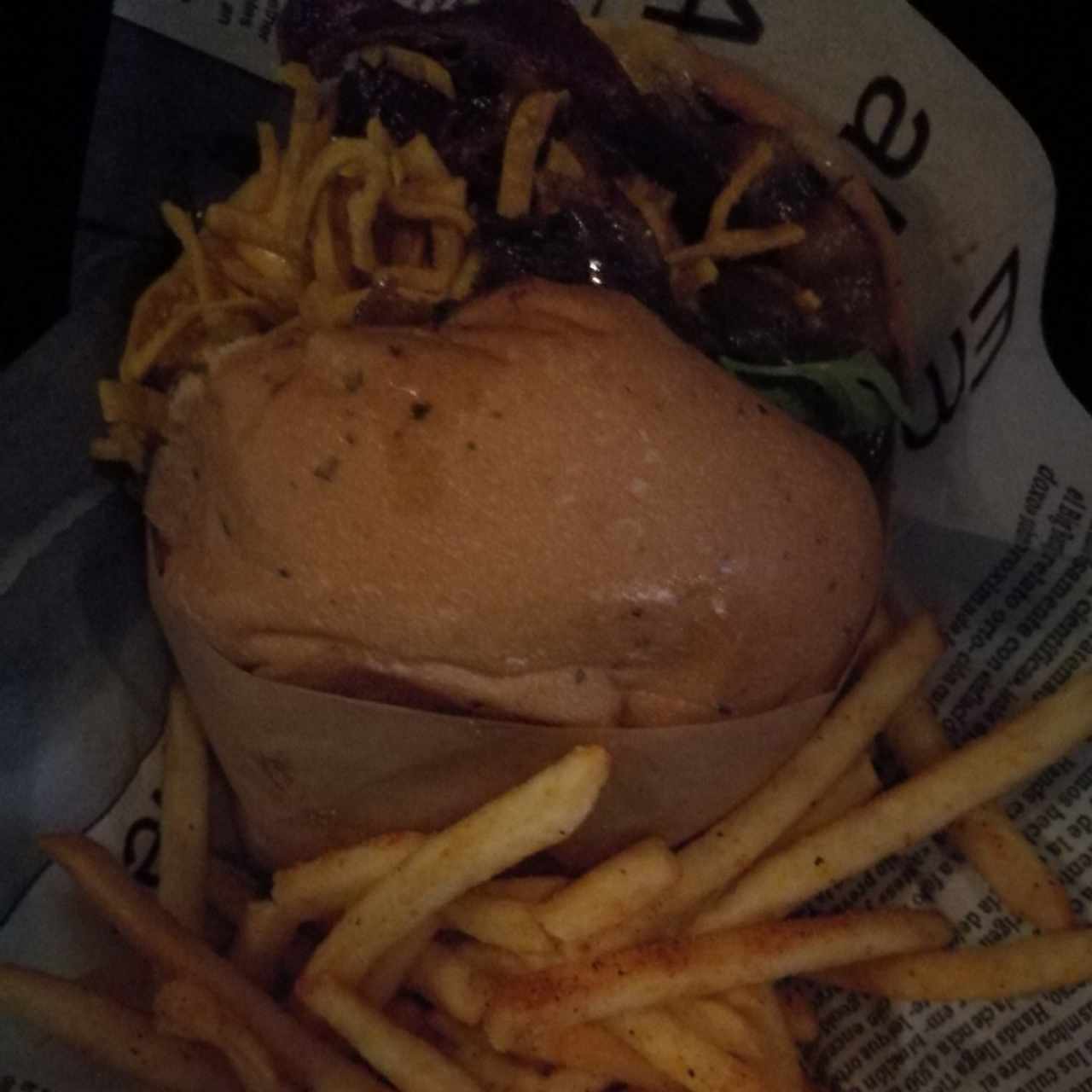Hamburguesa Putin