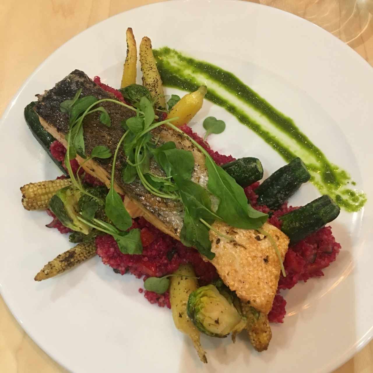 Salmón teriyaki