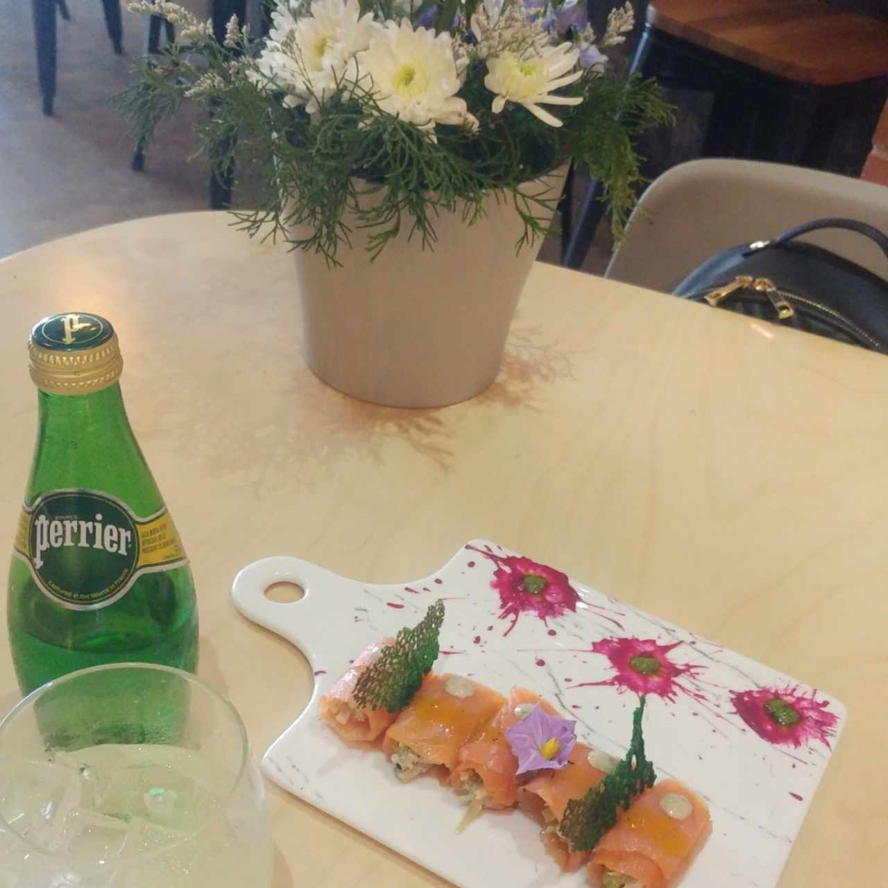 rollitos de salmon