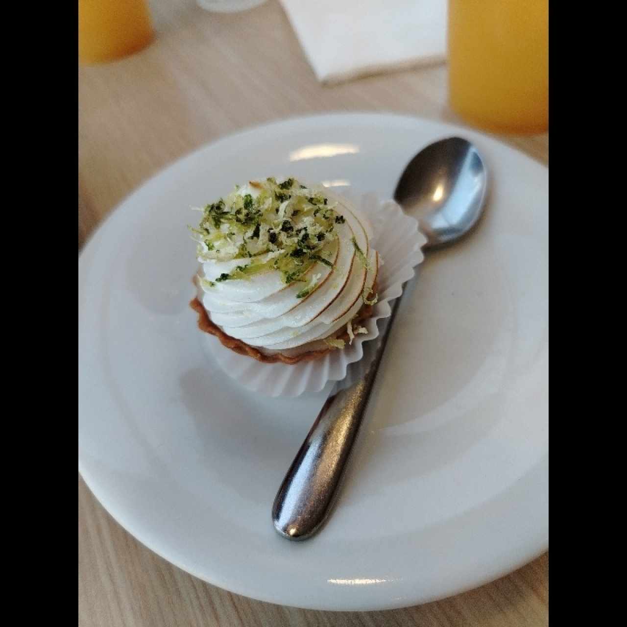 Mini tarta limón 