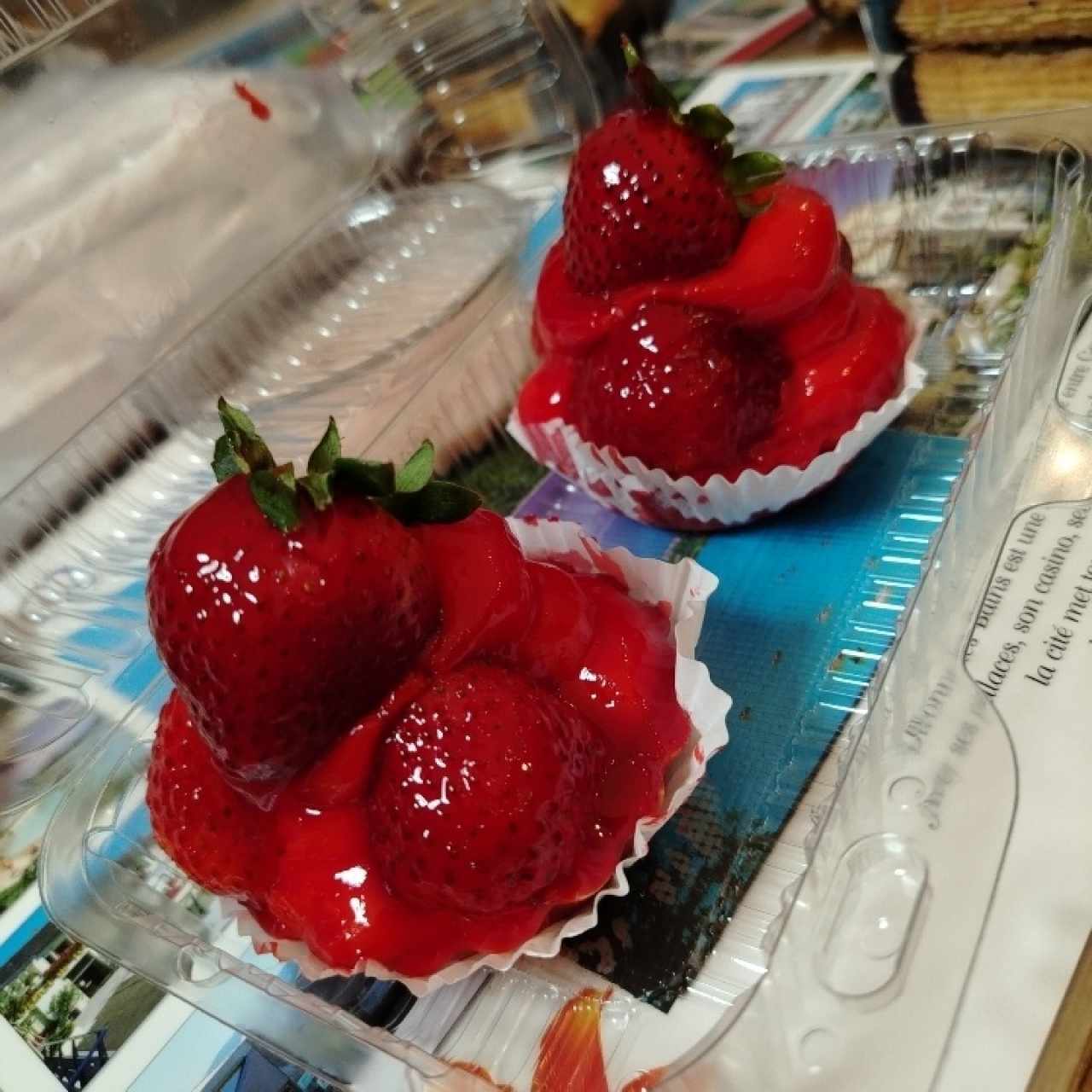 Tartaletas de fresa 
